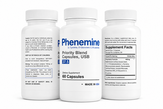 Phenemine Appetite Suppressant - 60 Caps