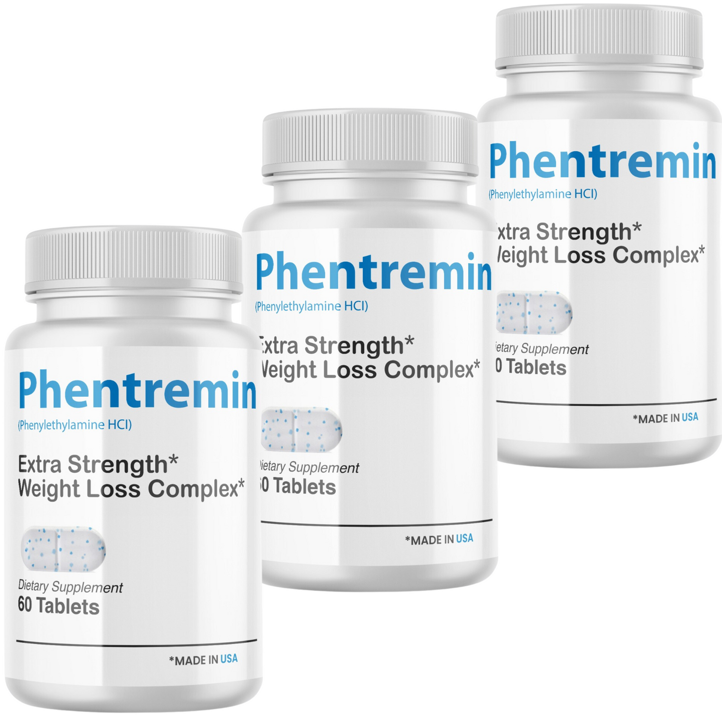 Phentremin - Best Official Fat Burner - 3 Bottle Bundle  Professional Grade Ingredients