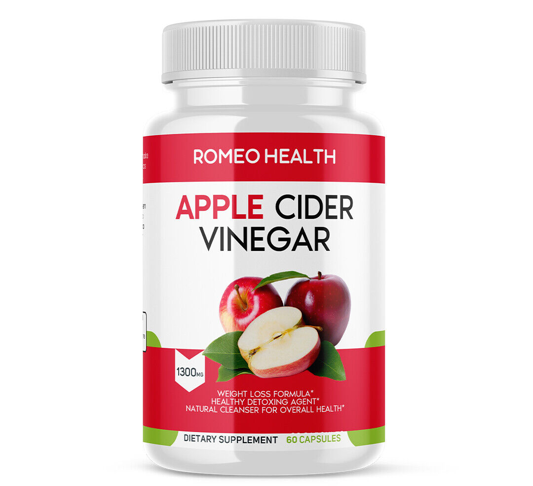 Apple Cider Vinegar Capules 1300MG 60 Capsules