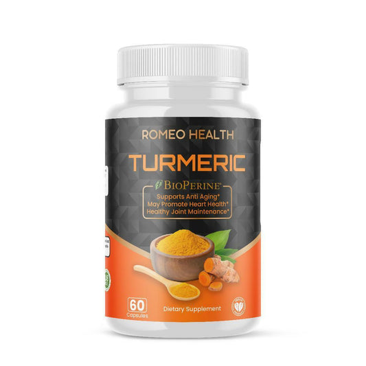 Turmeric Curcumin Highest Potency w/ BioPerine for High Absorption- 60 Veggie caps